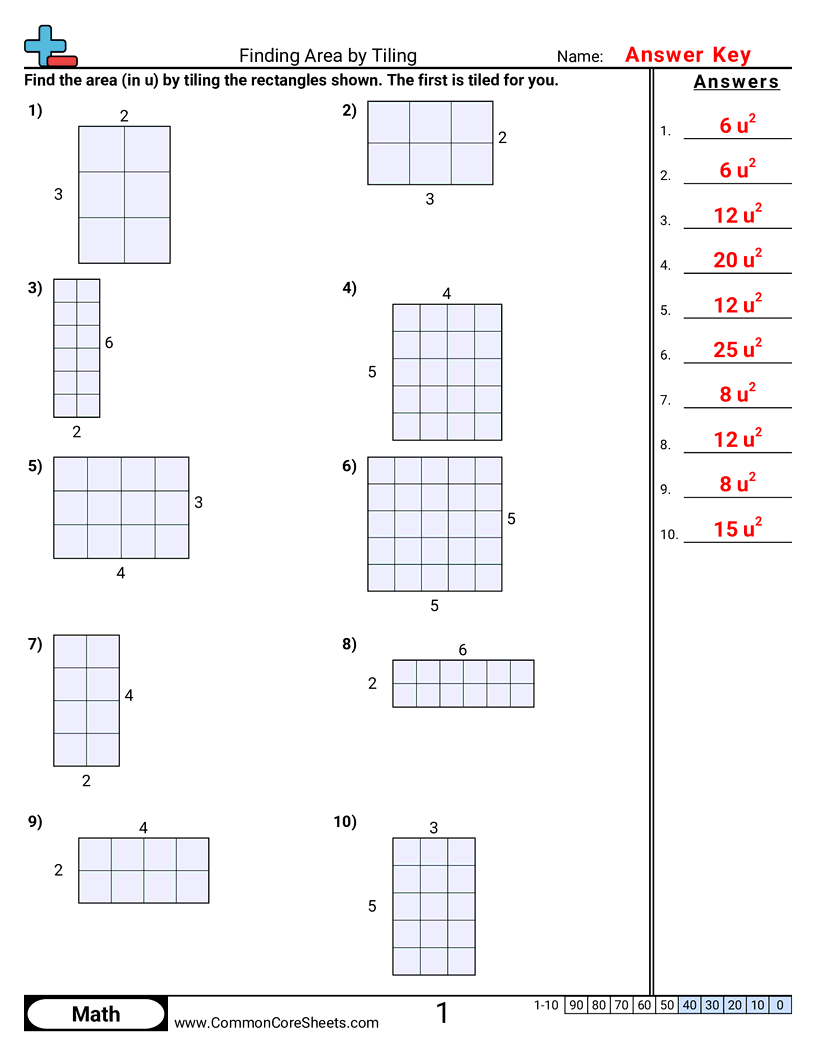 3md7a Worksheets - finding-area-by-tiling worksheet