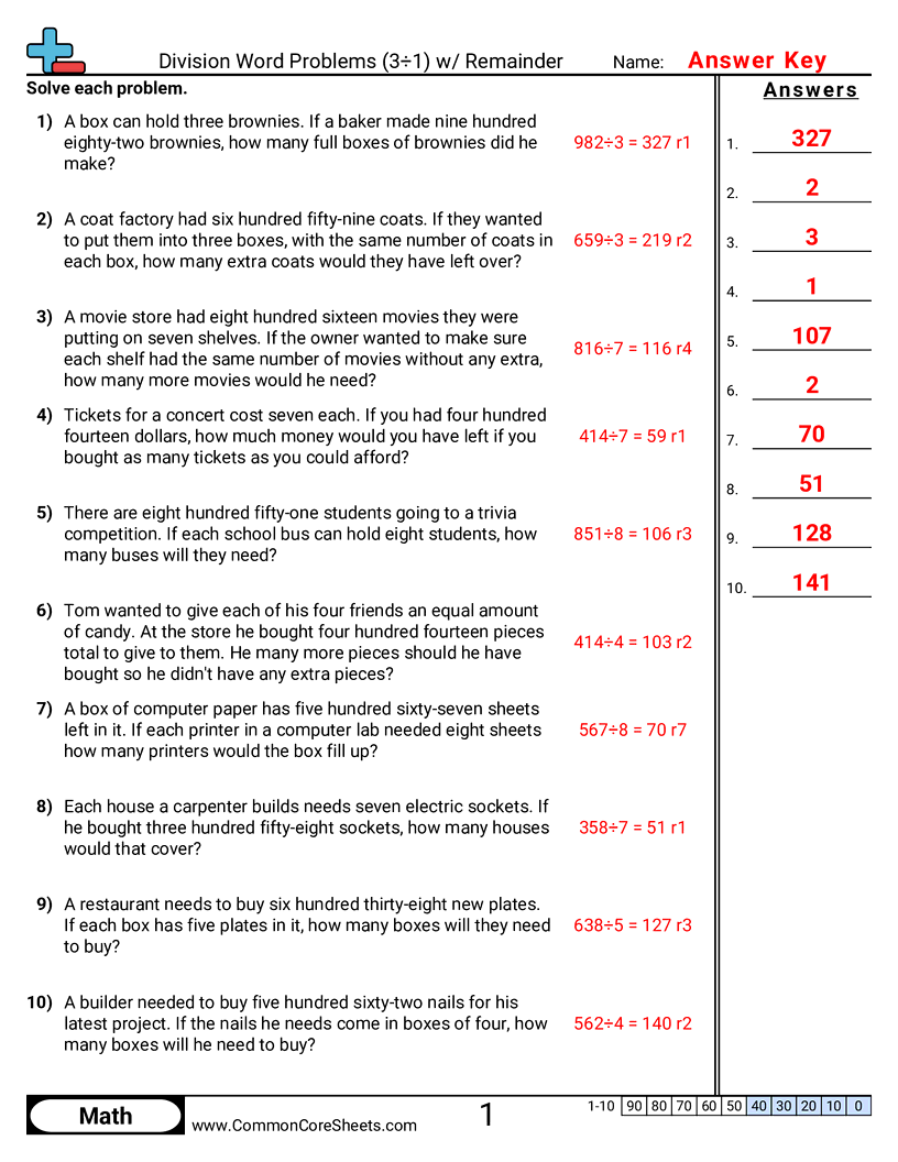 Related worksheet